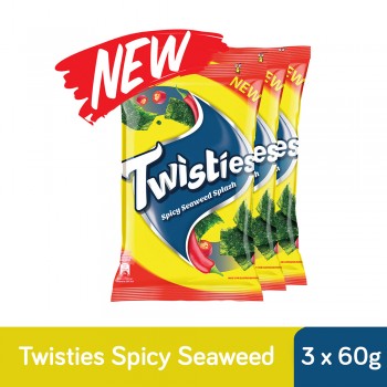 Twisties Spicy Seaweed (60g x 3)