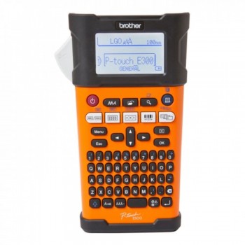 Brother PT-E300VP - Industrial Handheld Labeling Tool With Rechargeable Li-ion Battery