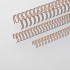 M-Bind Double Wire Bind 3:1 A4 - 7/16"(11mm) X 34 Loops, 100pcs/box, Bronze