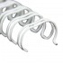 M-Bind Double Wire Bind 2:1 A4 - 3/4"(19mm) X 23 Loops, 50pcs/box, White