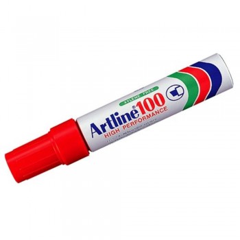 Artline 100 Giant Permanent Marker - EK-100 12mm Red