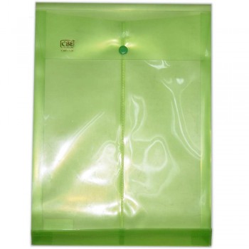CBE 114A DOCUMENT HOLDER GREEN W/BUTTON