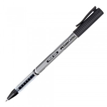 Faber Castell True Gel 2465 Pen - Fine 0.7mm - Black (Item No: A02-11 2465/7BK) A1R1B28