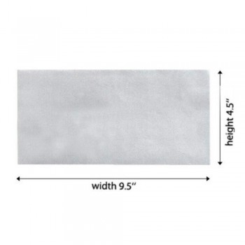 White Envelope - 100gsm - 500 PCS 9.5-inch x 4.5-inch (Item No: C03-13)
