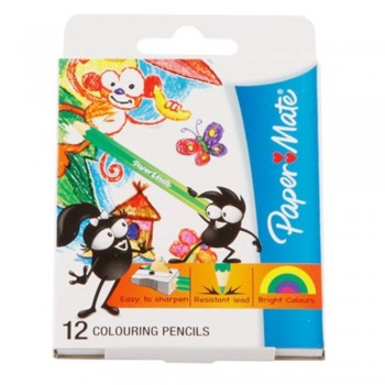 Papermate Colouring Pencils - 12S (Item No: A04-24) A1R1B200