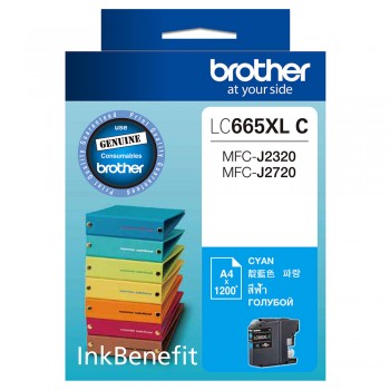 Brother LC-665XL Cyan ink cartridge